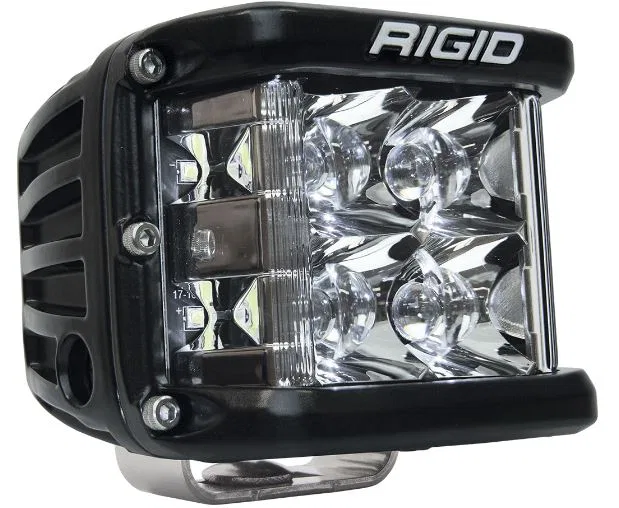 261213 – RIGID IND Driving/ Fog Light, LED Bulb 8 LED Clear Bulb 3 Inch Height X 3.8 Inch Width Rectangular 54 Watt B...